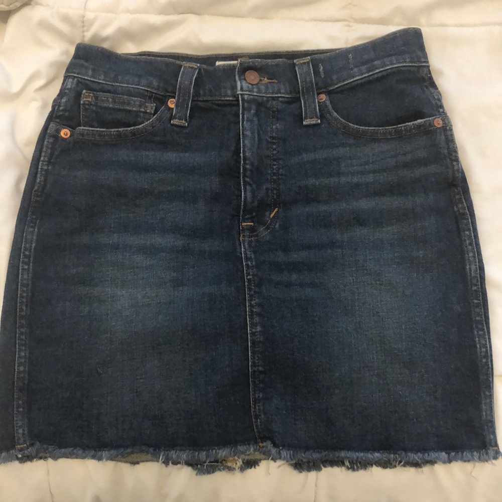 Madewell Stretch Denim Skirt